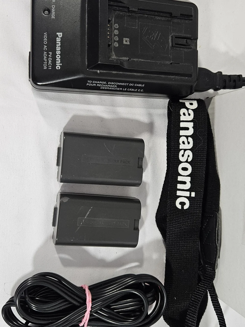 Panasonic Blue Handheld Camcorder with 20x Zoom. #274